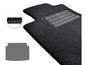 Двошарові килимки Optimal для Peugeot 308 (mkIII)(хетчбек)(багажник) 2021→
