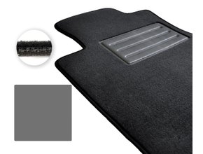 Двошарові килимки Optimal для Peugeot 508 (mkI)(універсал)(гібрид)(между полозьями)(багажник) 2010-2018