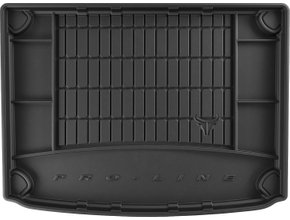 Гумовий килимок у багажник Frogum Pro-Line для Kia Niro (mkI) 2016-2022 (EU)(гібрид)(з органайзером)(багажник)