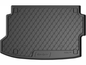 Гумовий килимок у багажник Gledring для Hyundai Bayon (mkI) 2021→ (без сабвуфера)(верхній рівень)(багажник)