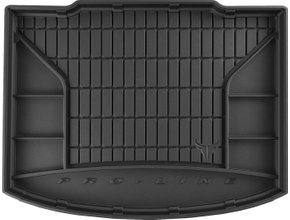 Резиновый коврик в багажник Frogum Pro-Line для Honda CR-V (mkV) 2016-2022 (с двухуровневым полом)(нижний уровень)(багажник)