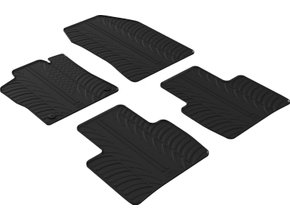 Гумові килимки Gledring для Citroen C5 X (mkIII) 2021→ (АКПП) - Фото 1