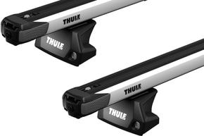 Багажник на интегрированные рейлинги Thule Slidebar Evo для BAIC X7 (mkI) 2020→