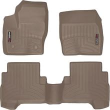 Коврики Weathertech Beige для Ford Kuga (mkII) 2012-2016 / Escape (mkIII) 2012-2014 / C-Max (mkI)(USA) 2013-2019 (2 крепления) - Фото 1