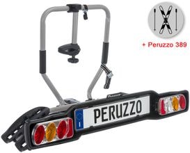 Велокріплення з кріпленням для лиж  Peruzzo 669-3 Siena Fix 3 + 389 Ski & Snowboard Carrier
