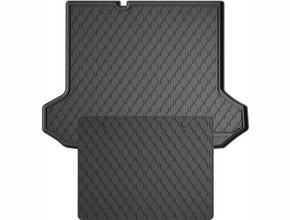 Гумові килимки у багажник Gledring для Audi Q4 (mkI) 2021→ (нижній)(багажник із захистом)