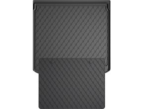 Гумові килимки у багажник Gledring для Skoda Enyaq iV (mkI) 2020→ (без дворівневої підлоги)(верхній)(багажник із захистом)