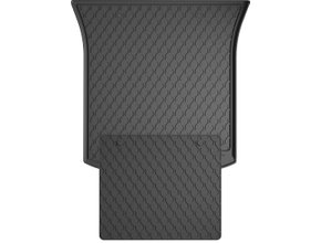Резиновый коврик в багажник Gledring для Tesla Model Y (mkI)(5 мест) 2020→ (багажник с защитой)