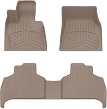 Коврики Weathertech HP Beige для BMW X5 (G05; F95) 2018→ (5 мест)(1-2 ряд)