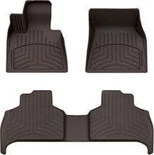 Коврики Weathertech HP Choco для BMW X5 (G05; F95) 2018→ (5 мест)(1-2 ряд)