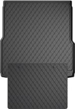 Гумові килимки у багажник Gledring для Skoda Superb (mkIV) 2023→ (універсал)(верхній рівень)(багажник із захистом)