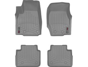 Коврики Weathertech Grey для Jeep Grand Cherokee (WL)(long) 2021→ (1-2 ряд)