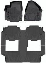 Коврики WeatherTech Black для Chrysler Pacifica (mkII) 2021→ (комплектация Pinnacle)(1-2-3 ряд)