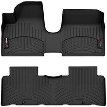 Коврики Weathertech Black для Hyundai Ioniq 5 (mkI) 2021→ (фиксированная центральная консоль) - Фото 1