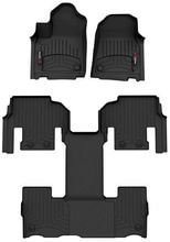 Коврики Weathertech Black для Jeep Wagoneer (WS) 2021→ (2 ряд - 2 места)(1-2-3 ряд) 2021→