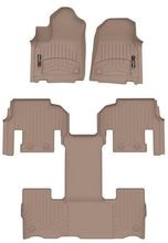 Коврики Weathertech Beige для Jeep Wagoneer (WS) 2021→ (2 ряд - 2 места)(1-2-3 ряд) 2021→