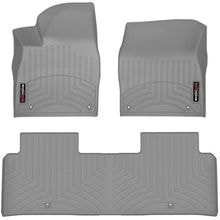 Килимки Weathertech Grey для Kia EV6 (mkI) 2021→ (1 ряд електро)