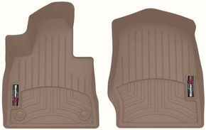 Килимки Weathertech Beige для Ford Explorer (mkVI) 2021→ (2 кліпси)(1 ряд)