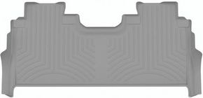 Коврики Weathertech Grey для Ford Super Duty (mkV) 2023→ (SuperCrew)(с местом для хранения под 2 рядом)(2 ряд)