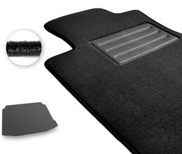 Двошарові килимки Optimal для Peugeot 308 (mkII)(хетчбек)(багажник) 2013-2021