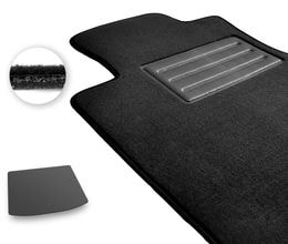 Двошарові килимки Optimal для Subaru XV (mkII) / Impreza (mkV)(хетчбек)(багажник) 2016→