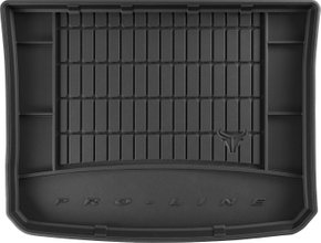 Гумовий килимок у багажник Frogum Pro-Line для Fiat 500X (mkI) 2014-2019 (із запаскою)(багажник) - Фото 1
