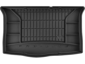 Гумовий килимок у багажник Frogum Pro-Line для Hyundai i20 (mkII) 2014-2020 (5-дв.)(нижній рівень)(багажник)