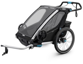 Дитяча коляска Thule Chariot Sport 2 (Black) - Фото 1