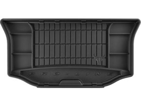 Резиновый коврик в багажник Frogum Pro-Line для Mitsubishi Mirage (mkVI) 2012→ (хетчбек)(верхний уровень)(багажник)