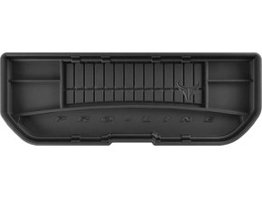 Резиновый коврик в багажник Frogum Pro-Line для Ford Galaxy (mkII) 2006-2015 (3-х зонный климат)(разложенный 3 ряд)(багажник)