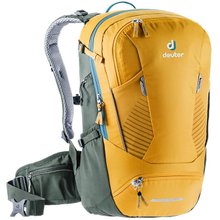 Велосипедный рюкзак Deuter Trans Alpine 24 (Curry/Ivy)