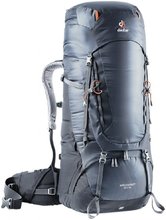 Походный рюкзак Deuter Aircontact 65 + 10 (Graphite/Black)