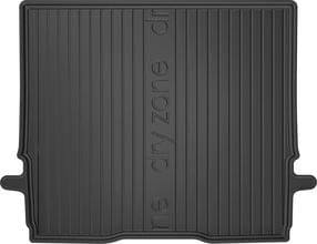 Резиновый коврик в багажник Frogum Dry-Zone для Citroen C4 Grand Picasso (mkI) 2006-2013 (7 мест)(сложенный 3 ряд)(багажник)
