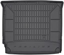 Гумовий килимок у багажник Frogum Pro-Line для Chevrolet Orlando (mkI) 2010-2018 (7 місць)(складений 3 ряд)(багажник)