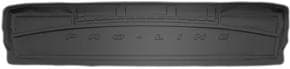 Гумовий килимок у багажник Frogum Pro-Line для Citroen C4 Grand Picasso (mkI) 2006-2013 (7 місць)(розкладений 3 ряд)(багажник)