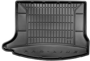Резиновый коврик в багажник Frogum Pro-Line для Mazda 3 (mkIII) 2013-2018 (хетчбек)(нижний уровень)(багажник) - Фото 1