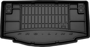 Гумовий килимок у багажник Frogum Pro-Line для Hyundai i10 (mkII) 2013-2022 (хетчбек)(без дворівневої підлоги)(багажник)