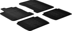 Резиновые коврики Gledring для Renault Latitude (mkI) 2011-2015 (АКПП)