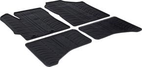 Резиновые коврики Gledring для Toyota Yaris (mkIII) 2010-2020 (гибрид)