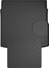Гумові килимки у багажник Gledring для Volkswagen Passat (B8) 2014-2022 (седан)(нижній)(без запаски)(багажник із захистом)