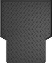 Резиновые коврики в багажник Gledring для Audi A3/S3/RS3 (mkIII) 2012-2020 (sportback)(с двухуровневым полом)(верхний уровень)(с запаской)(багажник с защитой)
