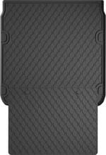 Резиновые коврики в багажник Gledring для Audi A5/S5 (mkI) 2011-2016 (лифтбек)(багажник с защитой)