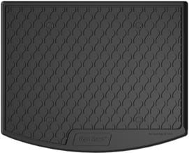 Гумовий килимок у багажник Gledring для Ford Kuga (mkII) 2012-2019 (з дворівневою підлогою)(нижній рівень)(багажник)