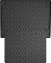 Гумовий килимок у багажник Gledring для Ford Focus (mkIII)(хетчбек) 2011-2018 (з докаткою)(багажник із захистом)