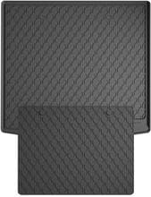 Гумові килимки у багажник Gledring для Mercedes-Benz GLE-Class (W167) 2019→ (5 місць)(багажник із захистом)