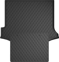 Гумові килимки у багажник Gledring для Volvo V60 (mkI) 2010-2018 (багажник із захистом)