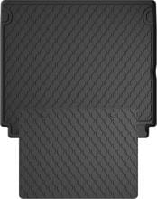 Гумовий килимок у багажник Gledring для Land Rover Range Rover Sport (mkII) 2013-2022 (багажник із захистом)