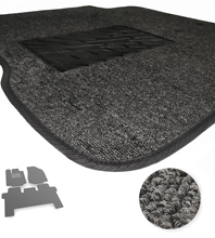 Текстильні килимки Pro-Eco Graphite для Infiniti QX60 / JX (mkI)(закрыты салазки 2 ряда)(1-2 ряд) 2013-2020