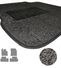 Текстильні килимки Pro-Eco Graphite для DS 7 Crossback (mkI)(килимок 2 ряду роздільний) 2017→