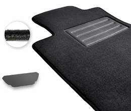 Двошарові килимки Optimal для Tesla Model X (mkI)(передній багажник) 2015-2020